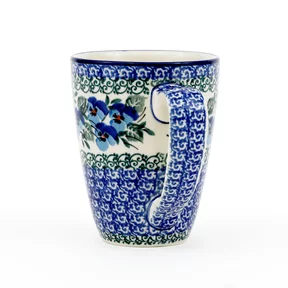 Kubek ceramiczny D05 0,3l <br> 2273X Kobaltowe bratki